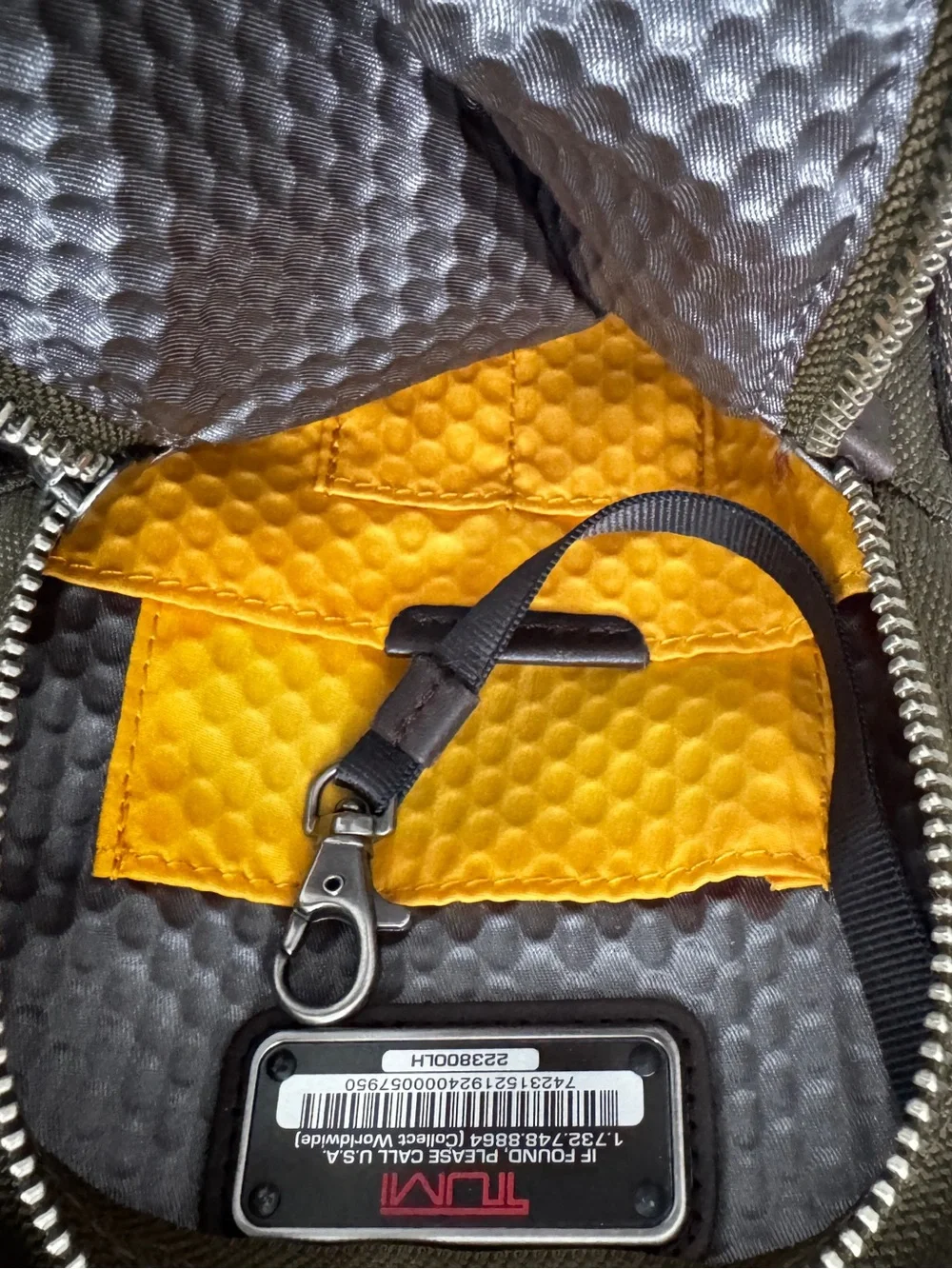 TUMI Alpha Bravo Olive Green Men's Backpack